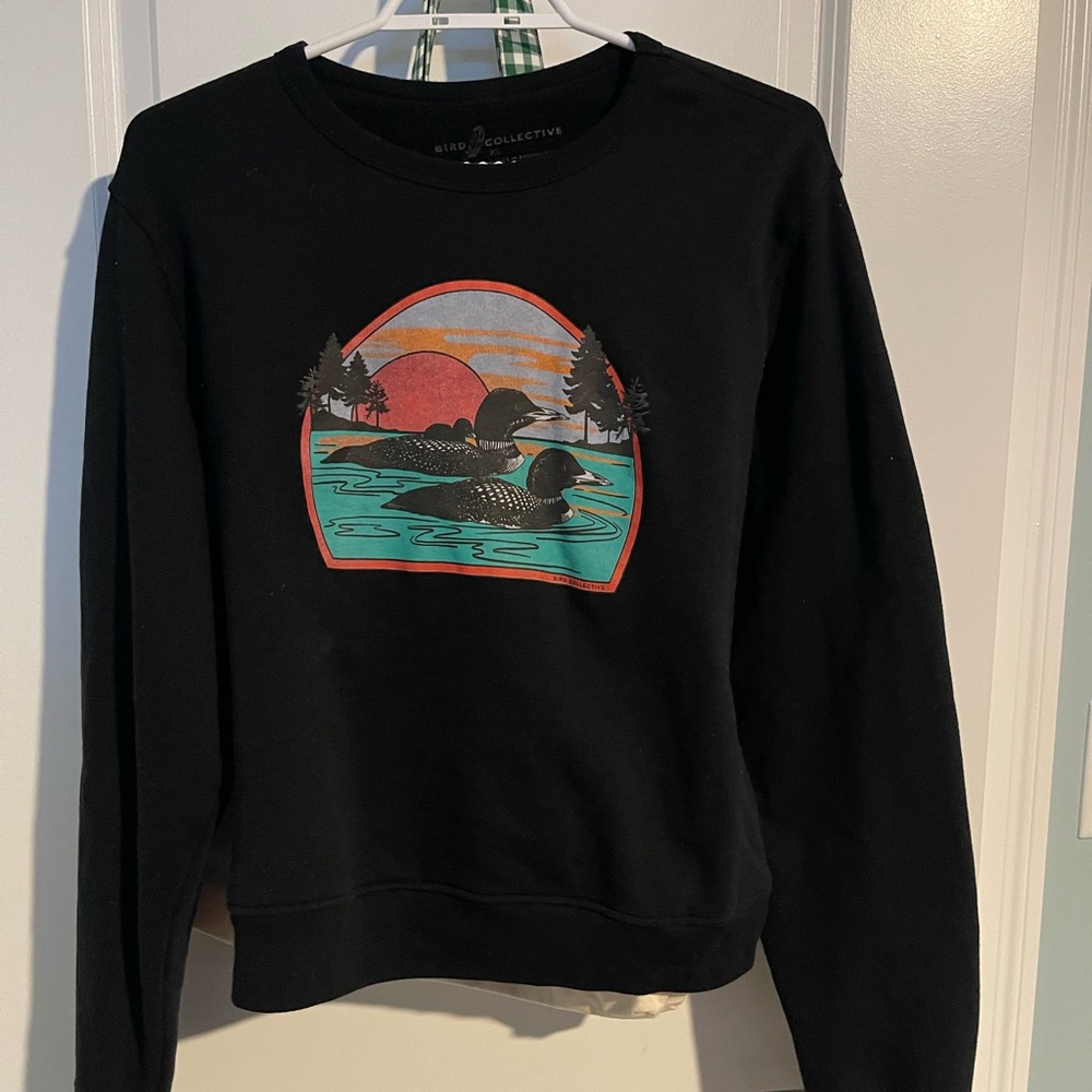 Bird Collective Cropped Loon Sweatshirt